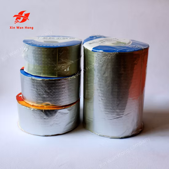 Wasserdicht selbstklebendes Aluminiumfolien-Dichtungs-Reparaturband, Wasserleck-Butylband