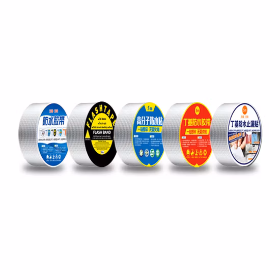 Super Stick wasserdichtes Klebeband, Butylkautschuk-Klebeband aus Aluminiumfolie mit Gasdichtheit, Wasserdichtigkeit und Stoßdämpfung/Dichtungsarbeiten für die Verbindung